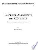 La presse alsacienne du XXe siècle