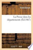 La Presse Dans Les Departements, Par Ernest Bersot