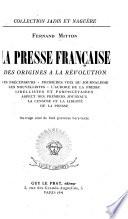 La presse française