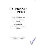 La presse, livre commémoratif