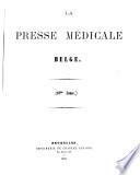 La presse médicale belge