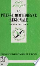 La Presse quotidienne régionale