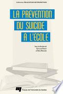 La prévention du suicide à l'école