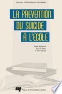 La Prévention du Suicide à L'école