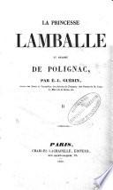 La princesse Lamballe et madame de Polignac