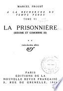 La prisonnière--Sodome et Gomorrhe, III.