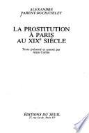 La prostitution à Paris au XIXe siècle