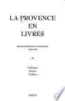 La Provence en livres