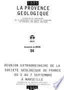 La Provence géologique