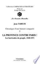 La province contre Paris!