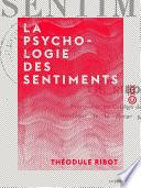 La Psychologie des sentiments