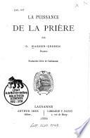 La puissance de la prière