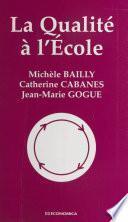La qualité à l'école