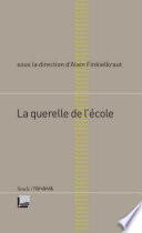 La querelle de l'école