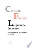 La querelle du genre