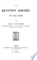 La question agraire en Irlande