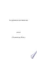 La question aux pieds nus