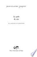 La quête du sens