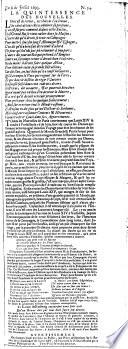 La Quintessence des Nouvelles