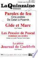 La Quinzaine littéraire