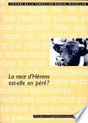 La race d'Herens est=elle en peril?
