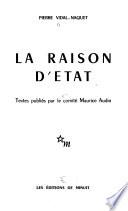 La raison d'État