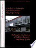 La réception de l'architecture du mouvement moderne