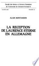 La réception de Laurence Sterne en Allemagne