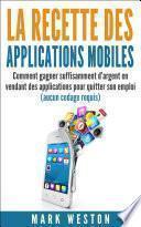 La recette des applications mobiles
