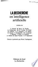 La Recherche en intelligence artificielle