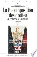 La recomposition des droites