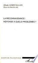 La reconnaissance