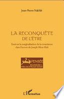 La reconquête de l'être
