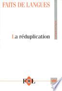 La réduplication