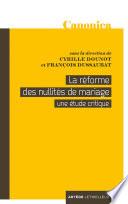 La réforme des nullités de mariage
