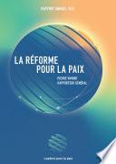La réforme pour la paix