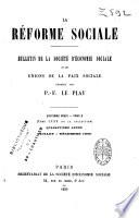 La Réforme sociale