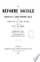 La Réforme sociale