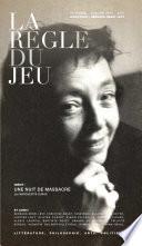 La règle du jeu