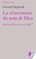 La réinvention du nom de Dieu