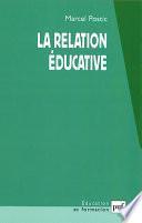 La relation éducative