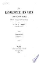 La renaissance des arts à la cour de France