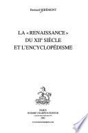 La renaissance du XIIe siècle et l'encyclopédisme