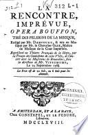 La rencontre imprévue
