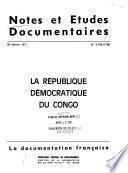 La République démocratique du Congo
