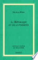La république et les antisémites