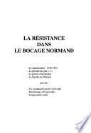 La Résistance dans le Bocage normand