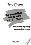 La résistible ascension du F. Haine