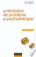 La résolution de problème en psychothérapie