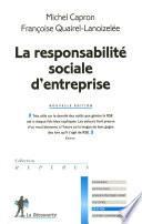 La responsabilité sociale d'entreprise